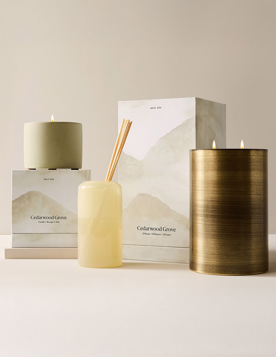 Difusor vara Terra Homescent aroma cedarwood grove