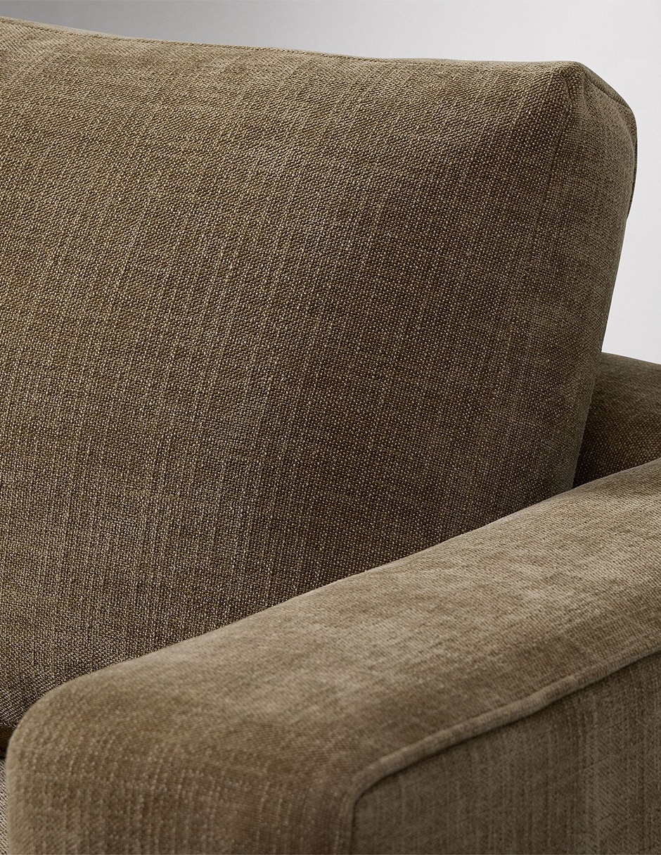 Sala modular izquierda Landon de madera