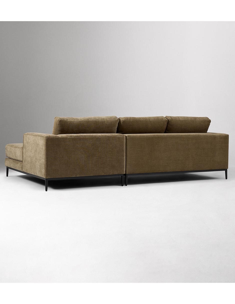 Sala modular izquierda Landon de madera