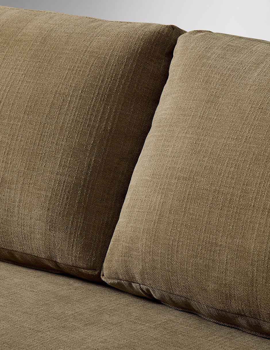 Sala modular izquierda Landon de madera
