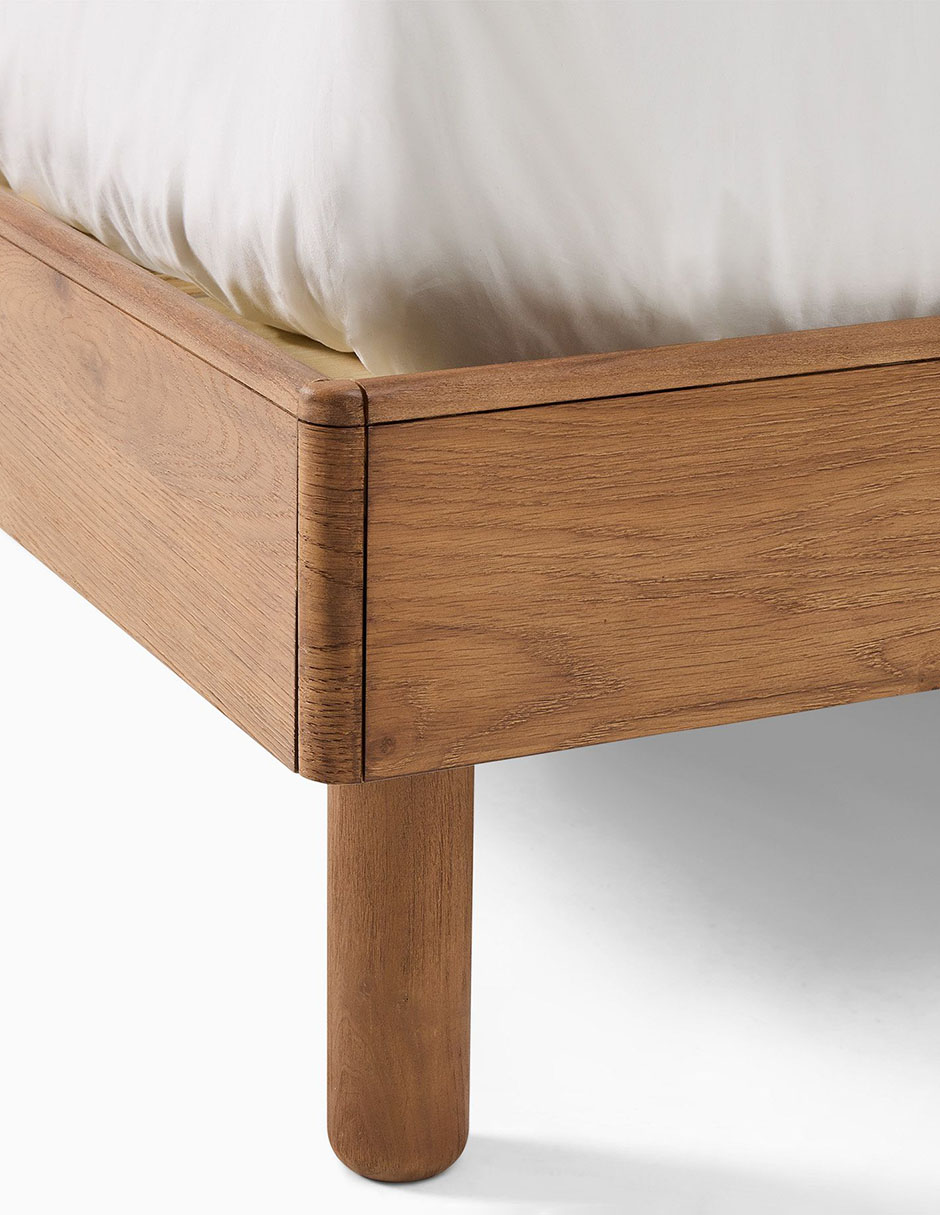 Cama miles de madera matrimonial