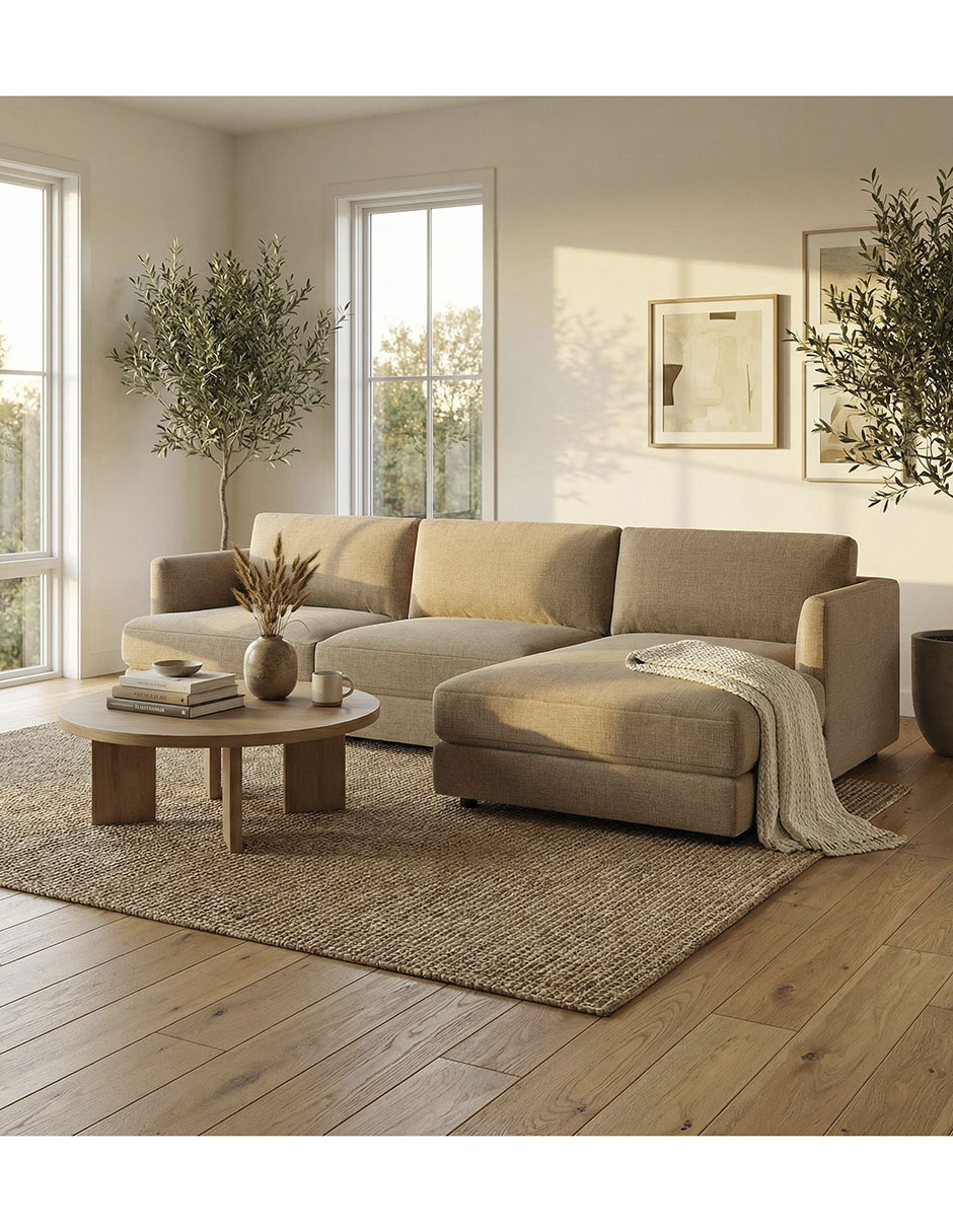 Sala modular Haven de madera pino 2