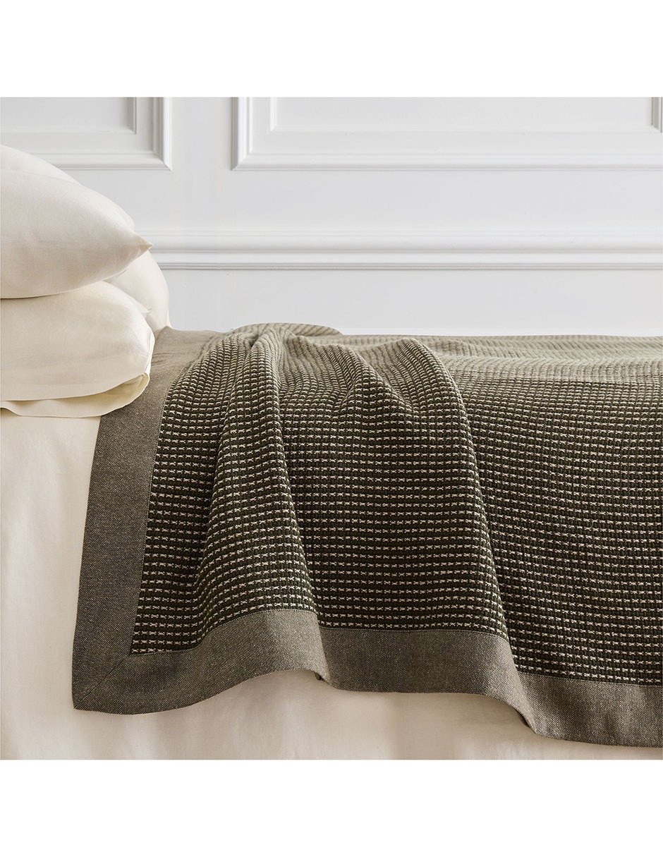 Cobija de tejido jacquard Two Tone Cobija de tejido jacquard Two Tone
