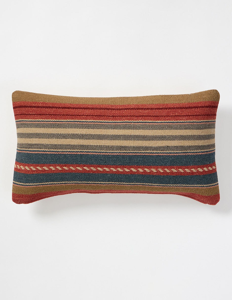 FUNDA COJÍN HANDWOVEN 14 X 26 MULTICOLO 1
