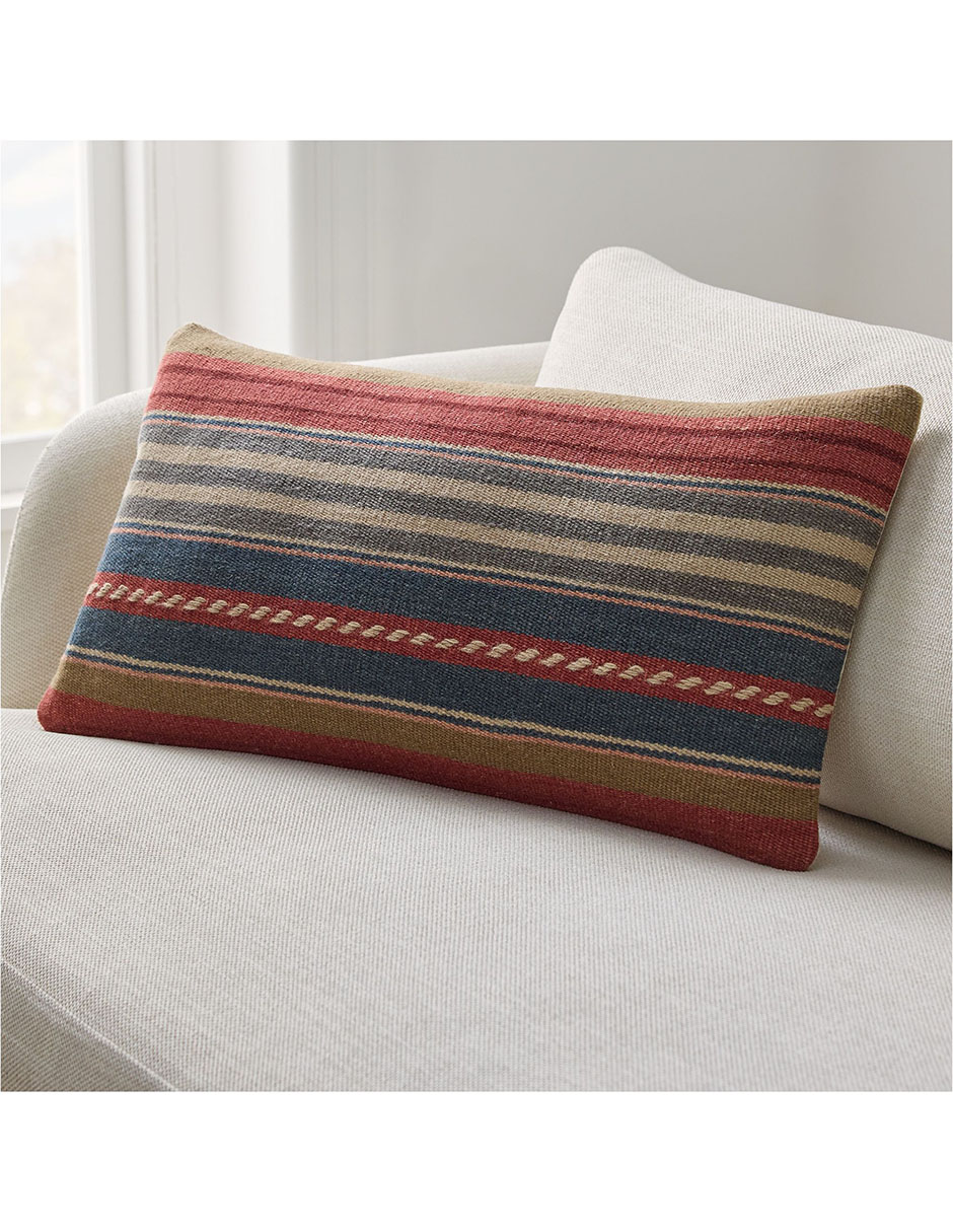 FUNDA COJÍN HANDWOVEN 14 X 26 MULTICOLO 2