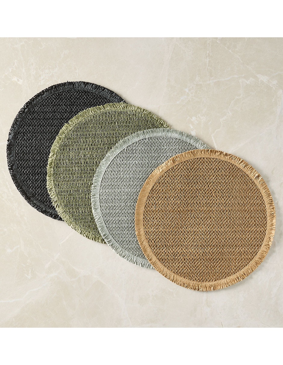 Mantel redondo paper round
