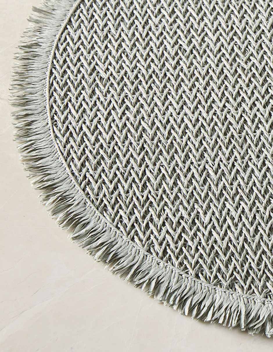 Mantel redondo paper round