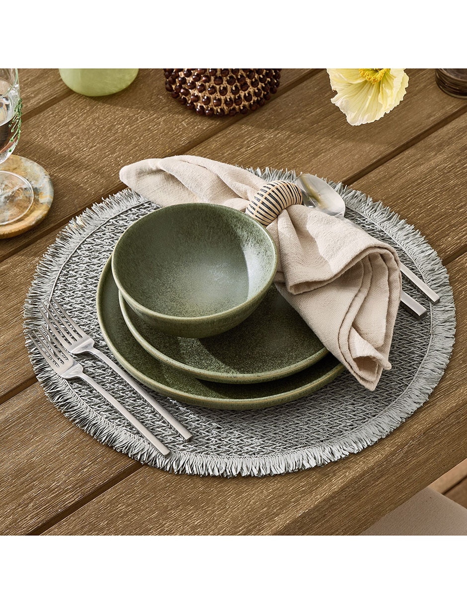 Mantel redondo paper round Mantel redondo paper round