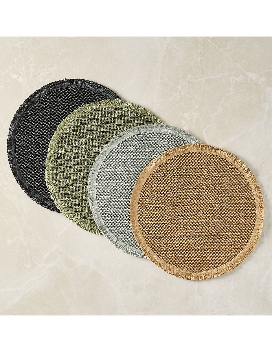 Mantel redondo paper round