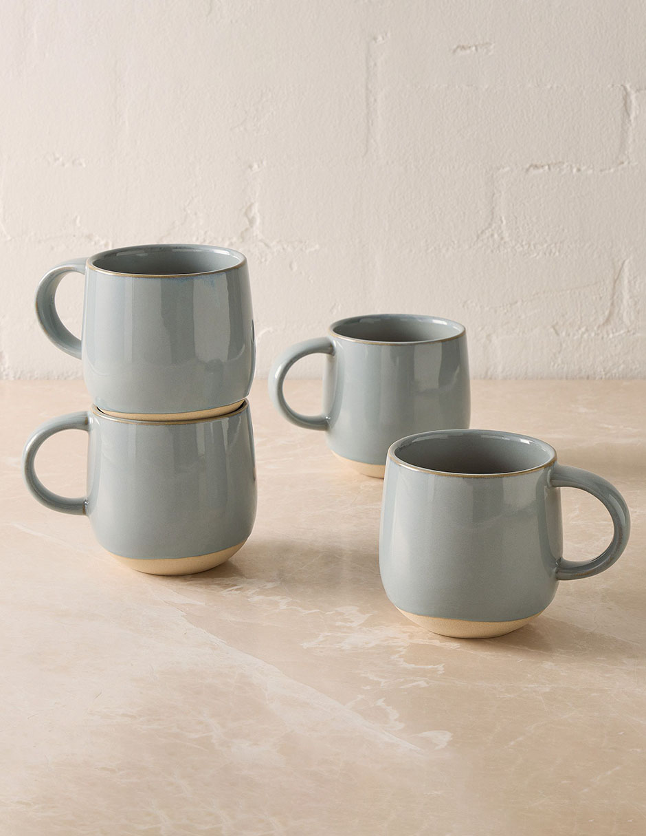 Set de tazas americana mill 4 piezas