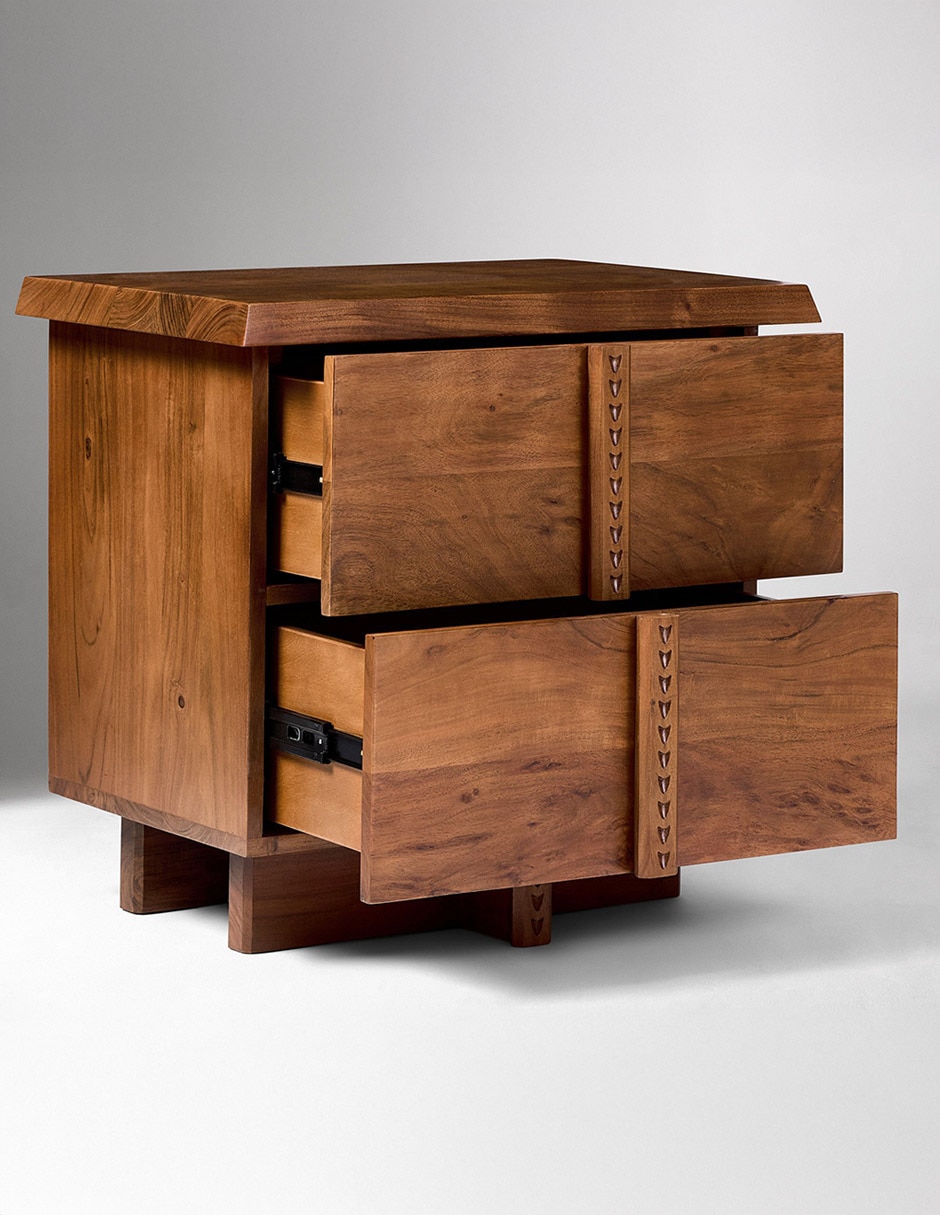 Buró Mackenzie de madera acacia 4