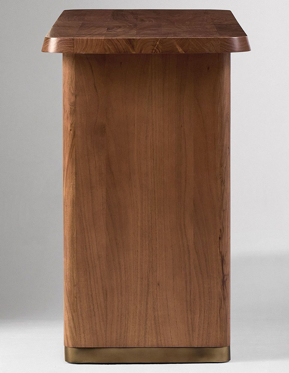 Buffet armable Aubin de madera acacia