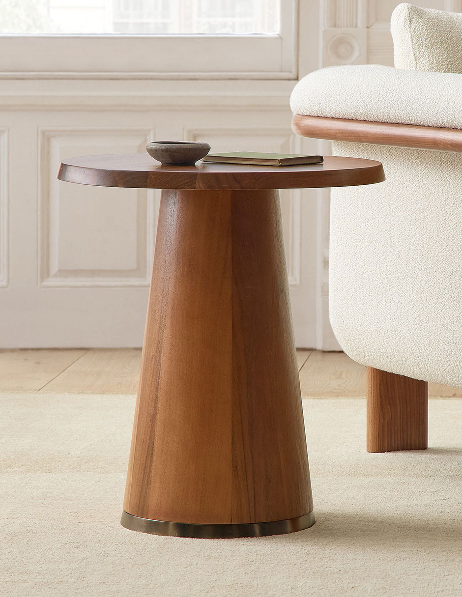 Mesa lateral de Madera de arce 2
