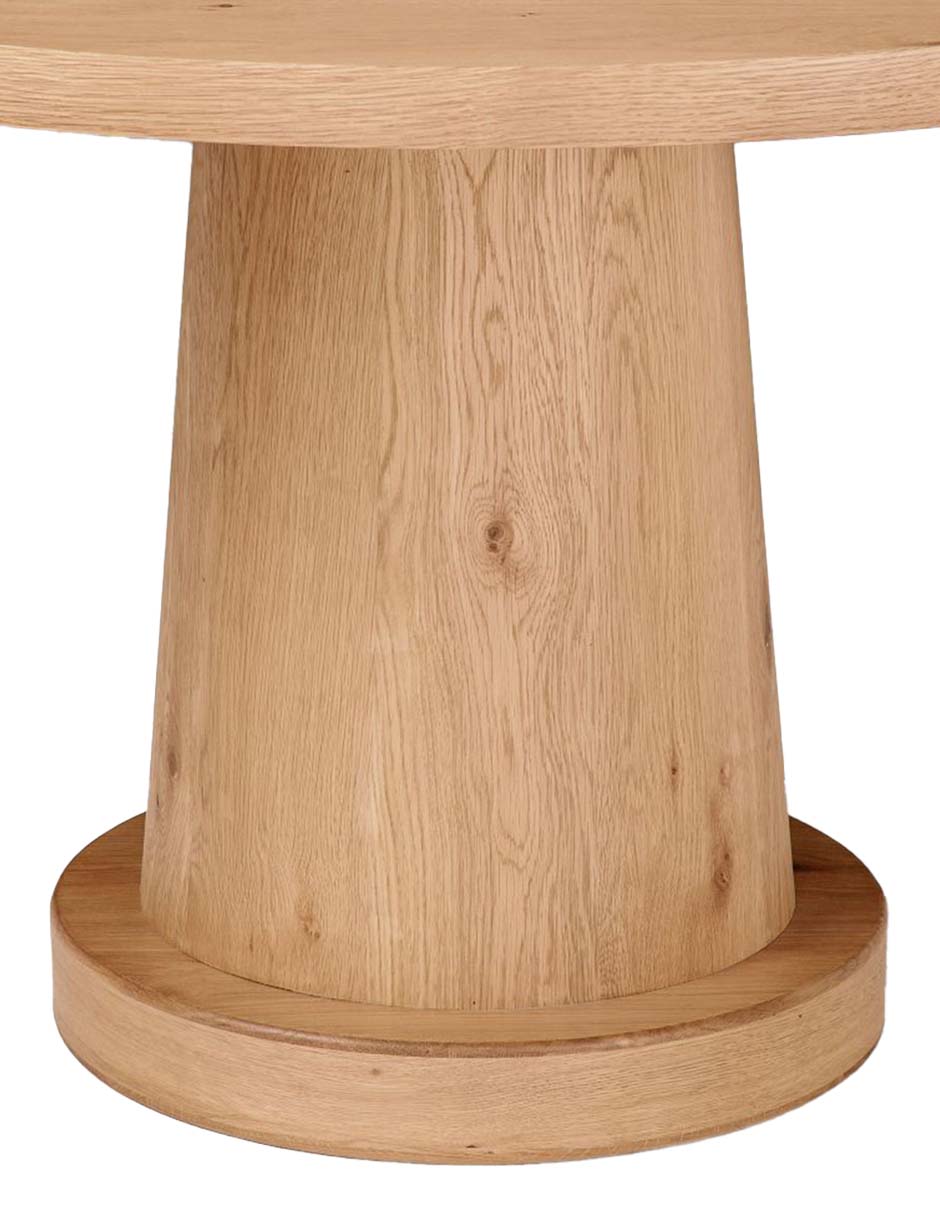 Mesa Wynn de madera roble