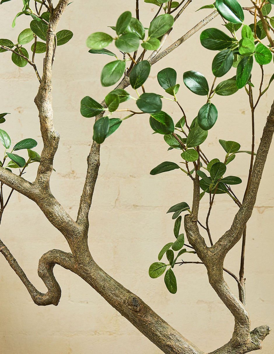 Manzana Faux Potted 147 cm con maceta