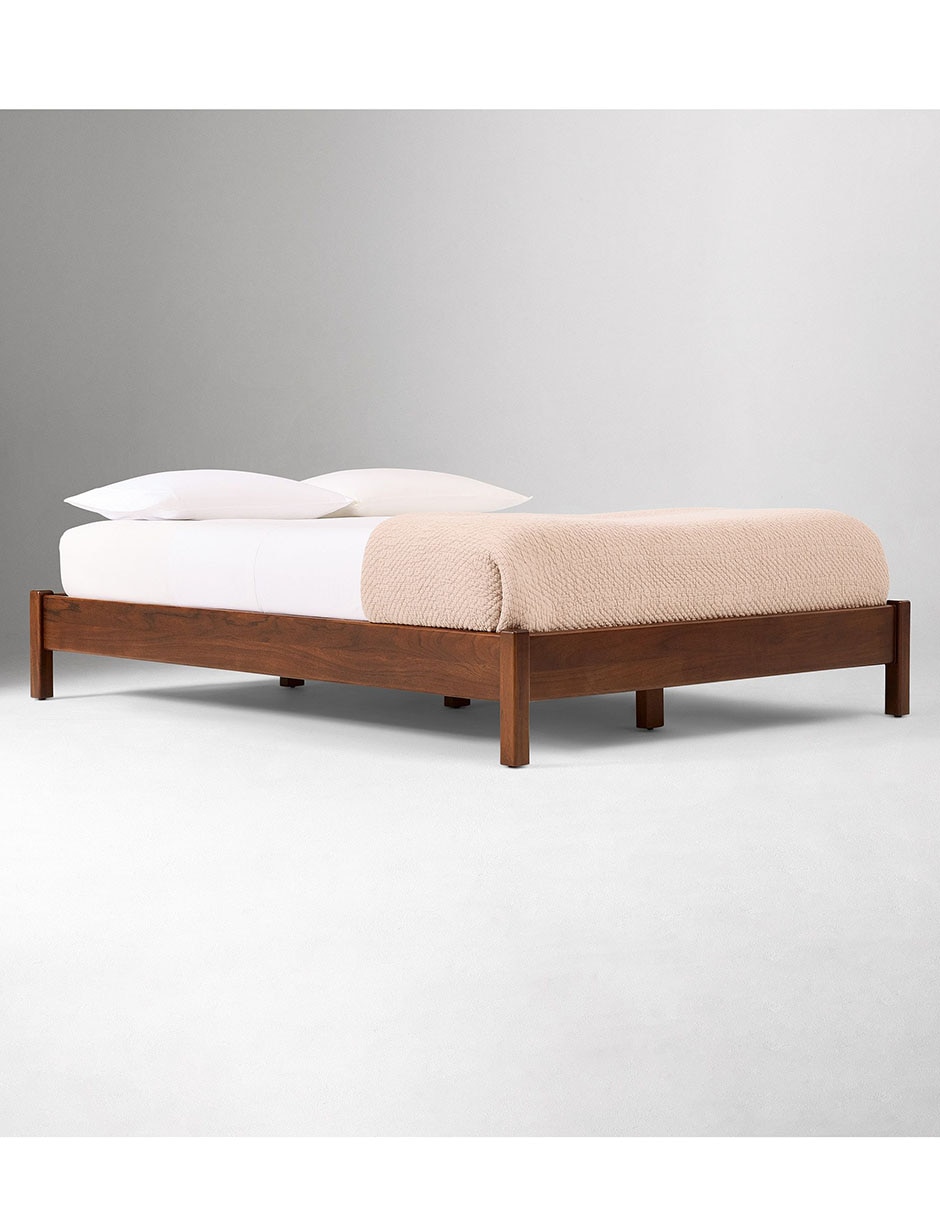 Cama Collins de madera acacia Queen Size