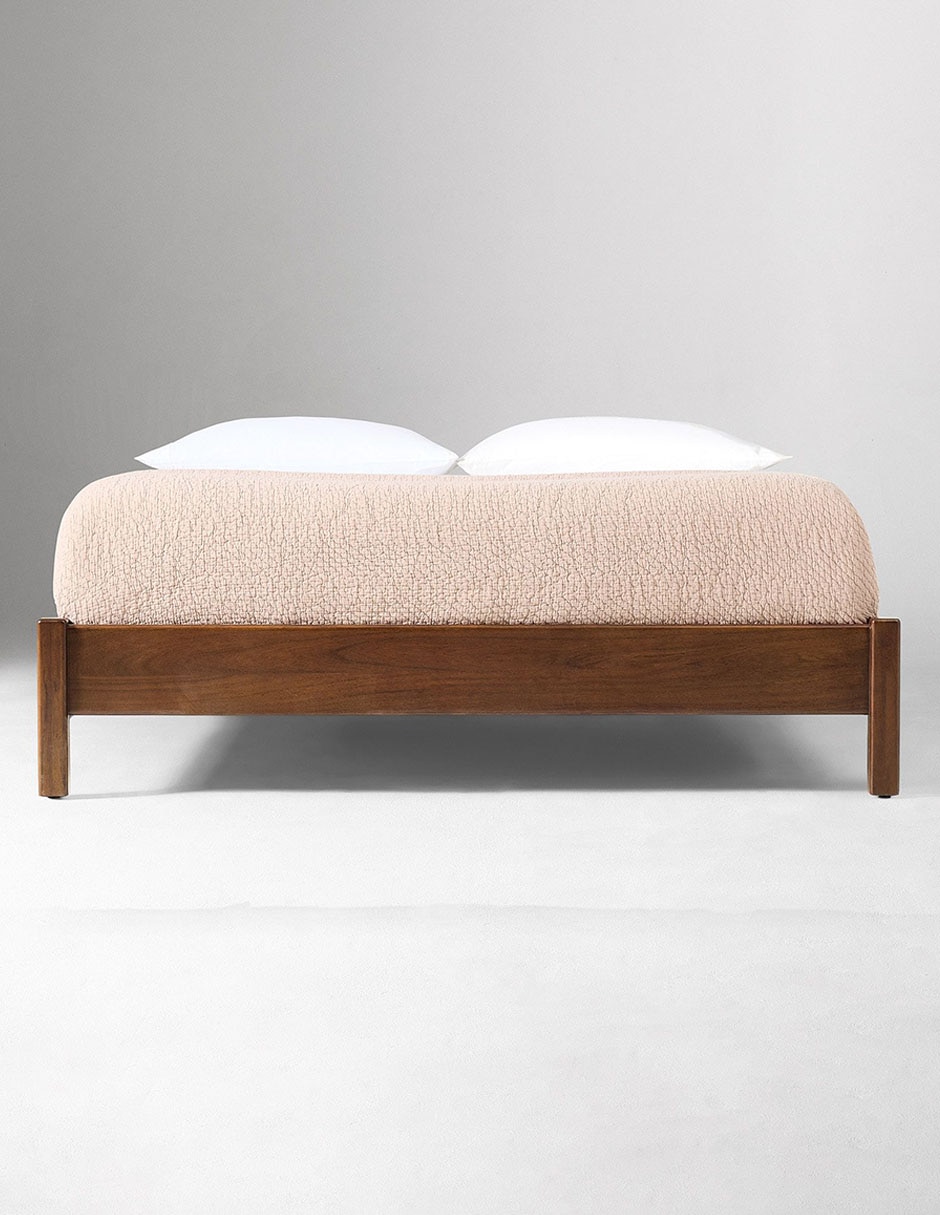 Cama Collins de madera acacia Queen Size 4