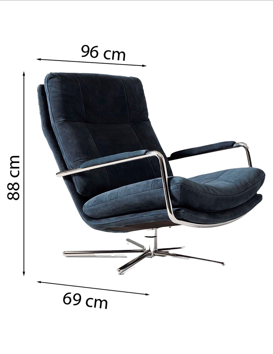 Sillón giratorio Brodie 8