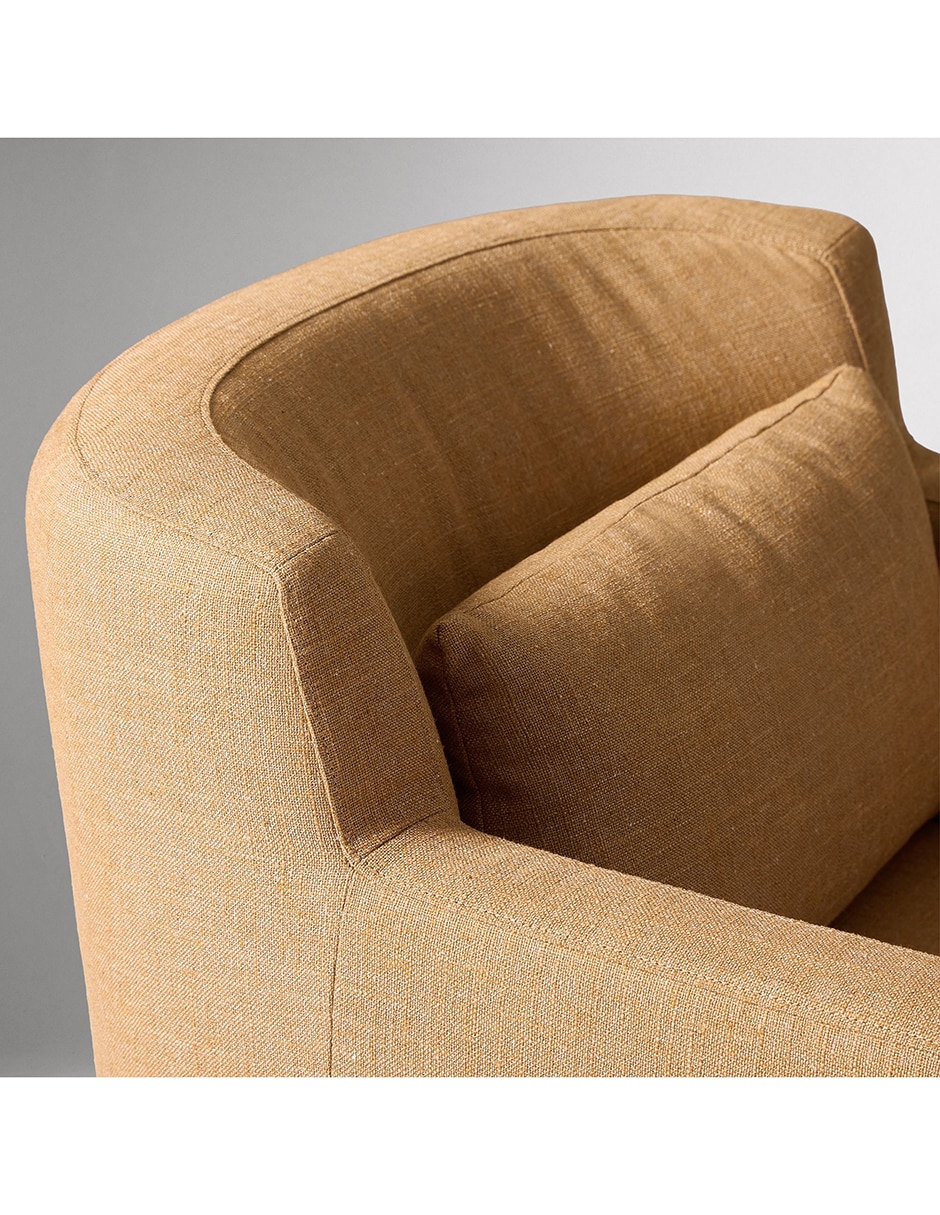 Sillón giratorio Ashford de madera