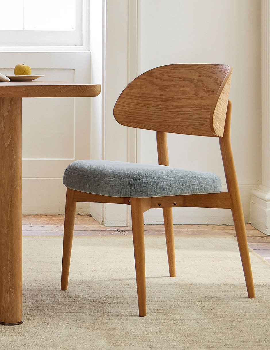 Silla Hyde de madera