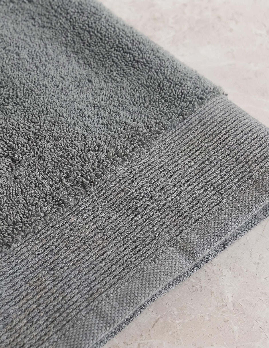 Toalla de manos luxe fibrosoft azul