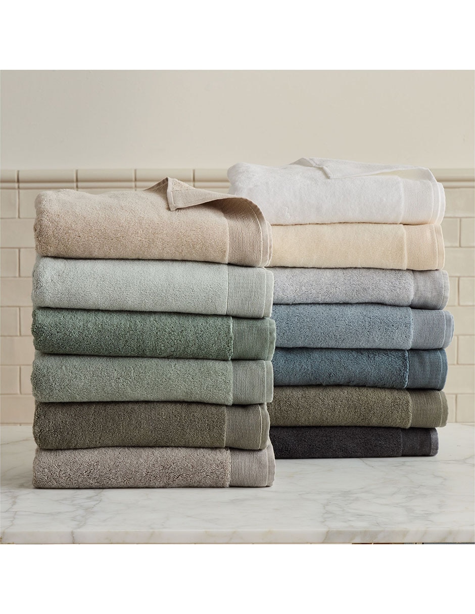 Toalla de baño luxe fibrosoft azul 2