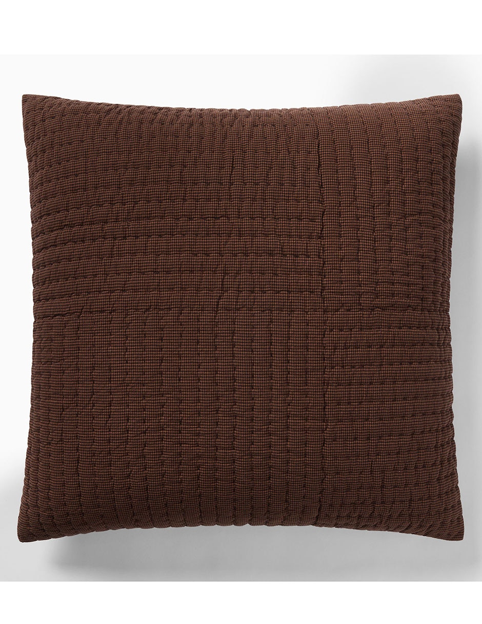 Funda para almohada micro check
