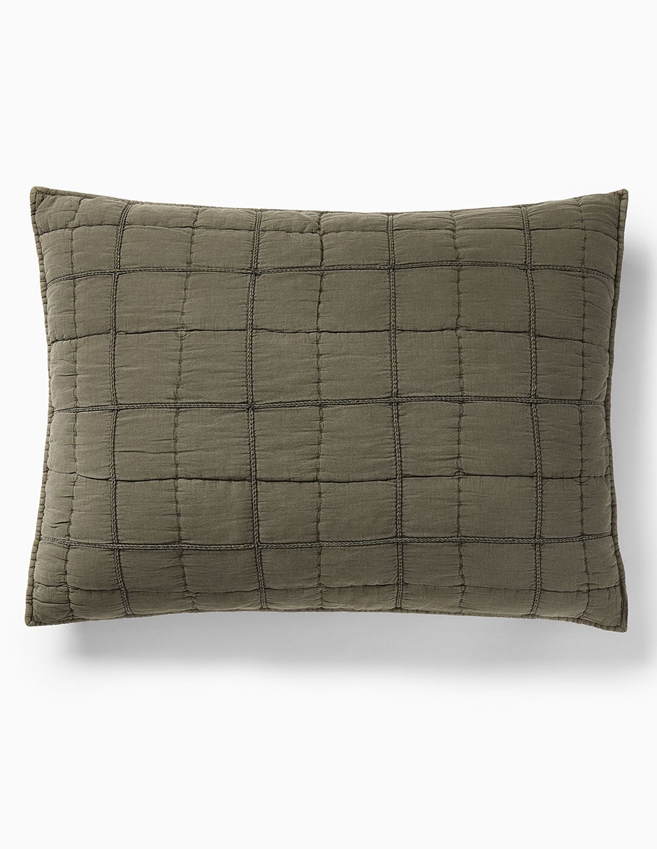 Funda para almohada Braided Grid