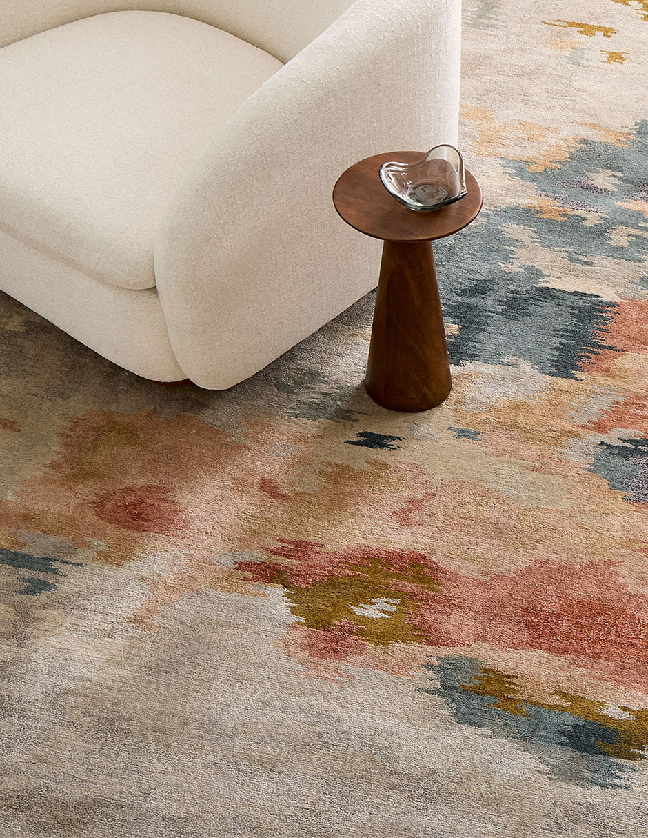 TAPETE FLAME RUG 8X10 MULTICOLOR