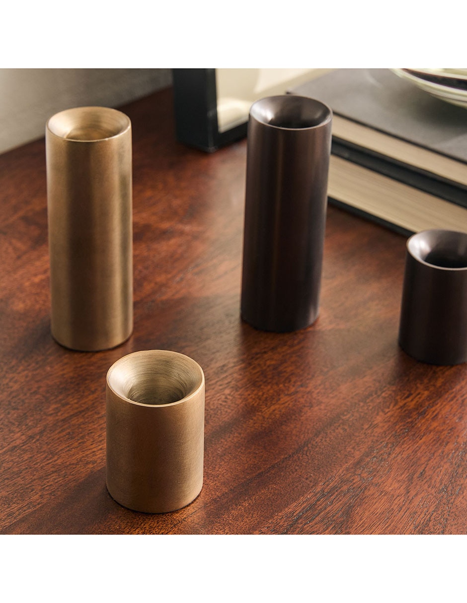 Portavela Brushed Metal