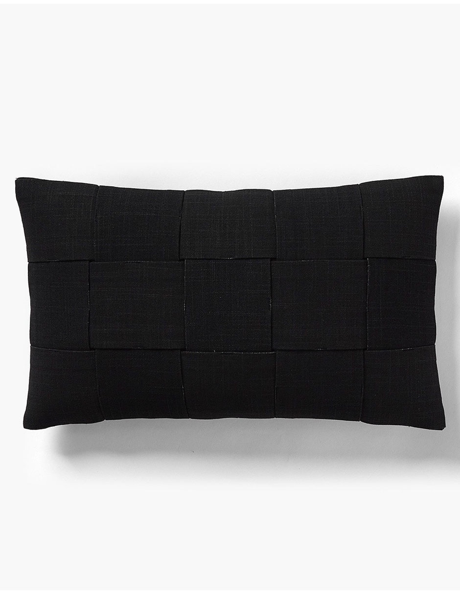 Funda cojín Washed Basketweave