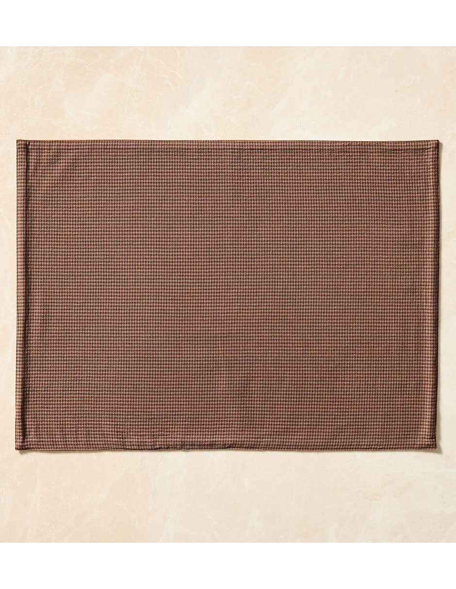 Mantel rectangular de algodón Micro Yarn Dyed