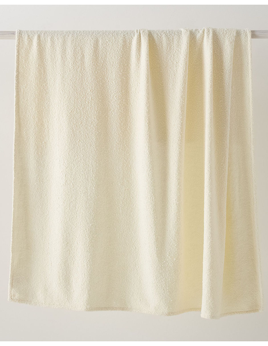 Frazada de tejido plano Luxe Bouclé