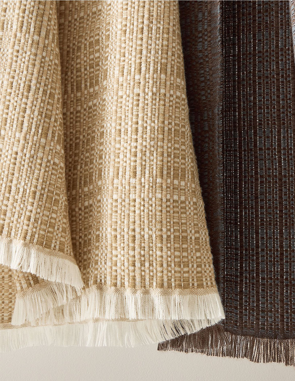 Frazada Textured Grid unisex
