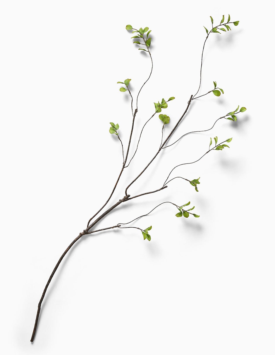 Hoja de frijol decorativa Faux Leaf 1