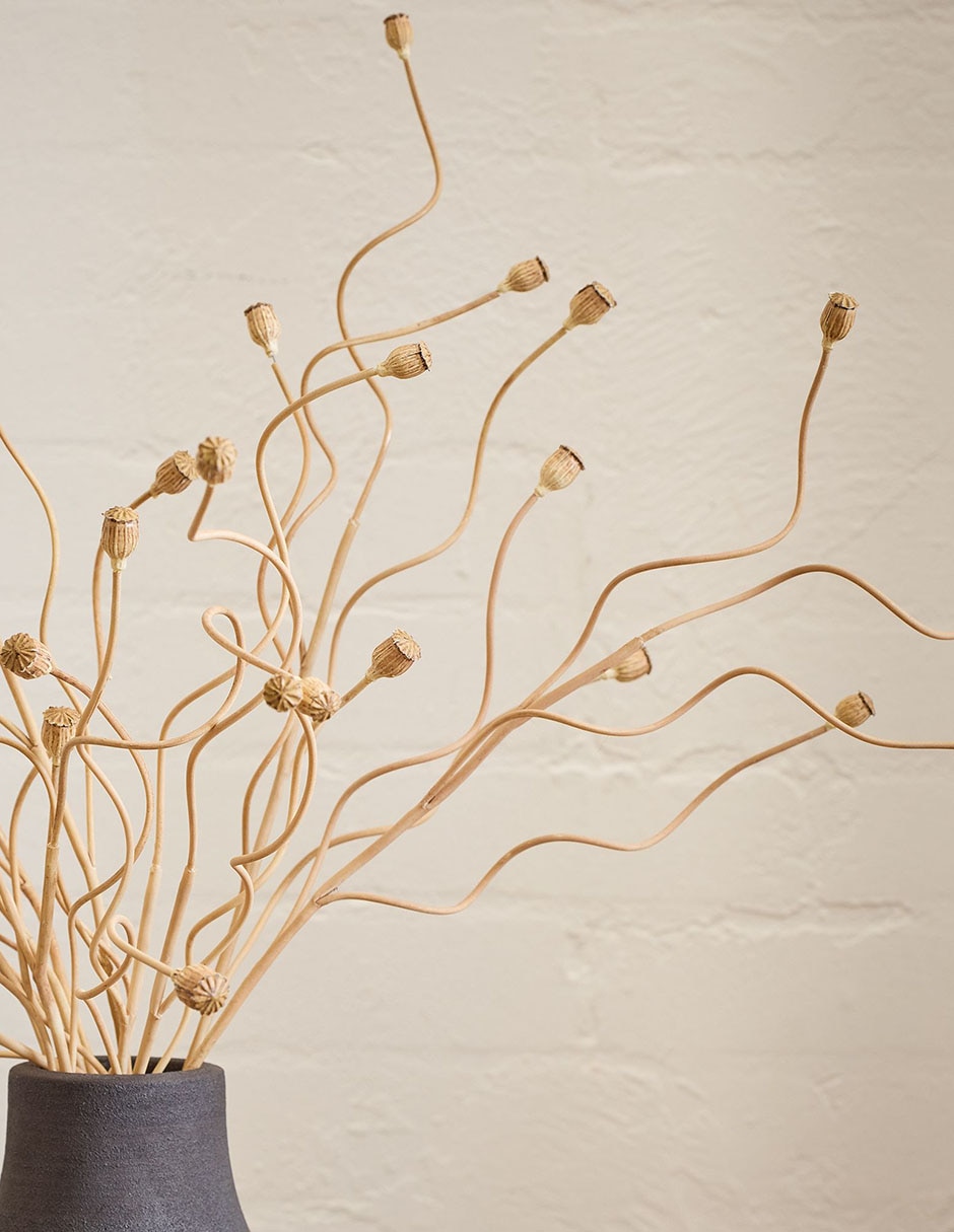 Amapola decorativa Faux 3