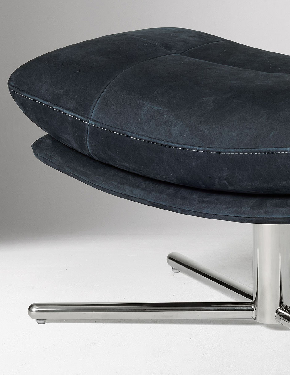 Taburete Brodie de piel 2