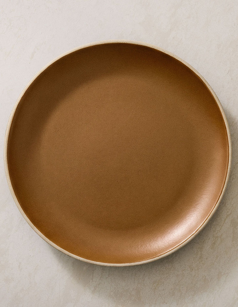 Plato trinche Mill de cerámica 1