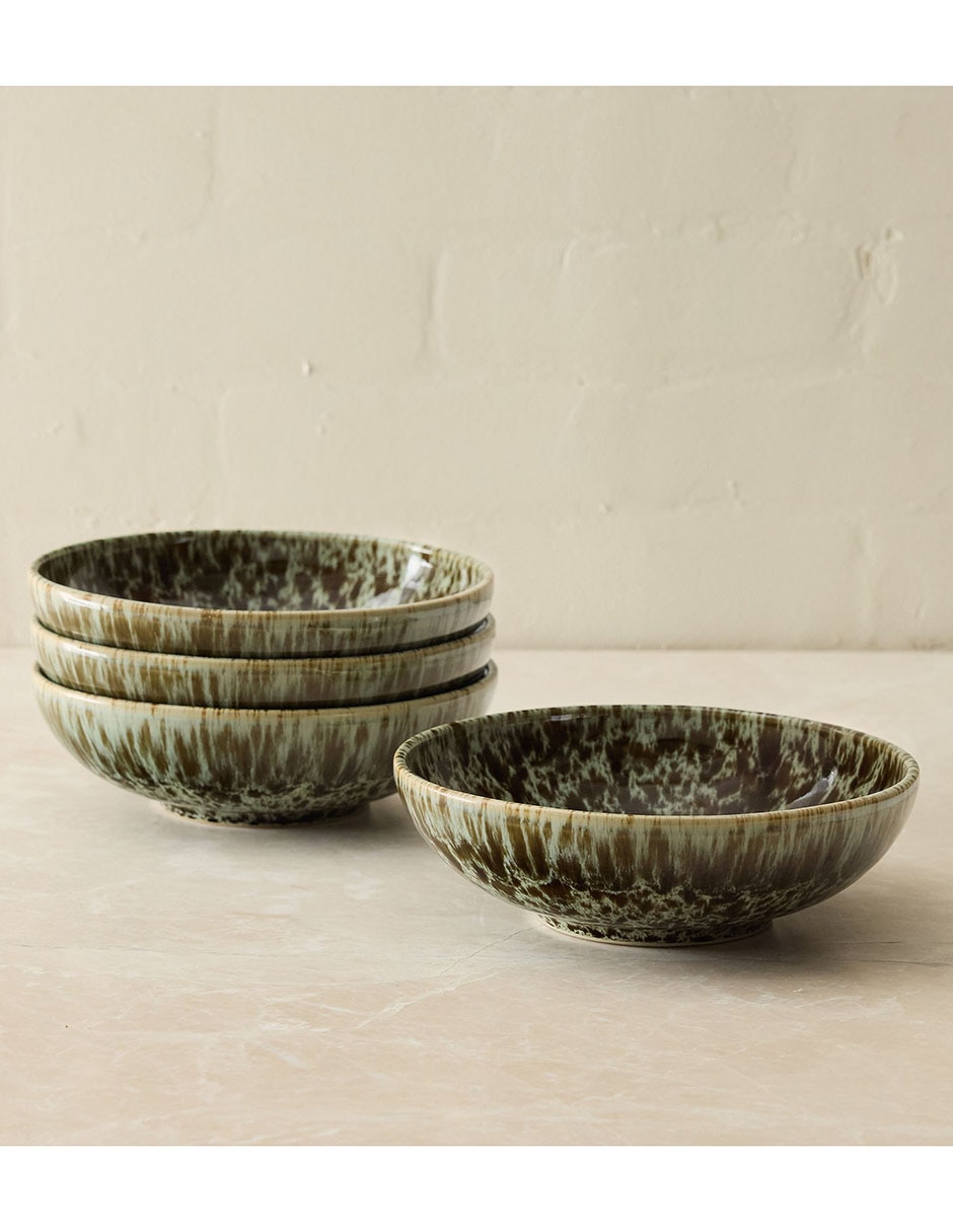 Set bowl cerealtavi Dinnerware verde 1