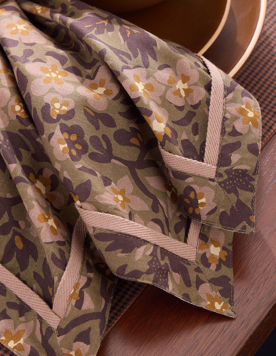 Set servilleta Blake Floral de algodón 4 piezas 3