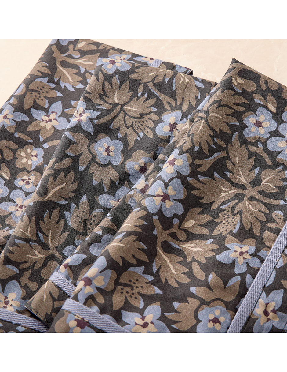Set servilleta Blake Floral de algodón 4 piezas 2