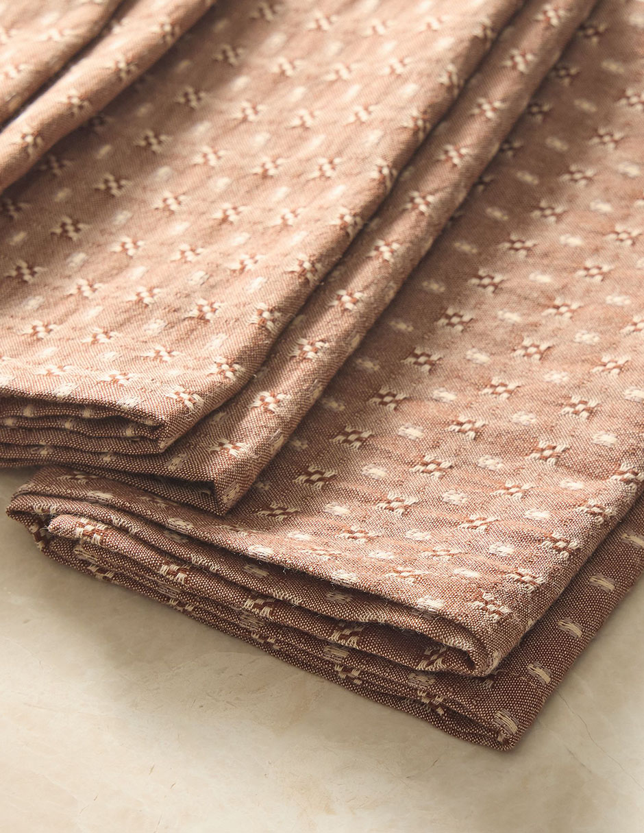 Set servilleta micro pattern de algodón 4 piezas 4
