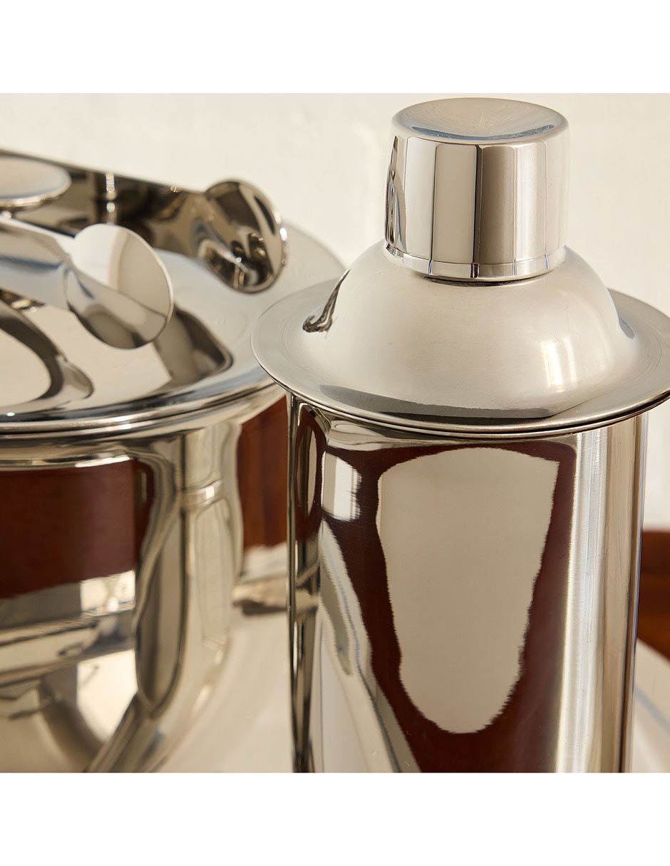 Shaker Juliana Barware de acero inoxidable