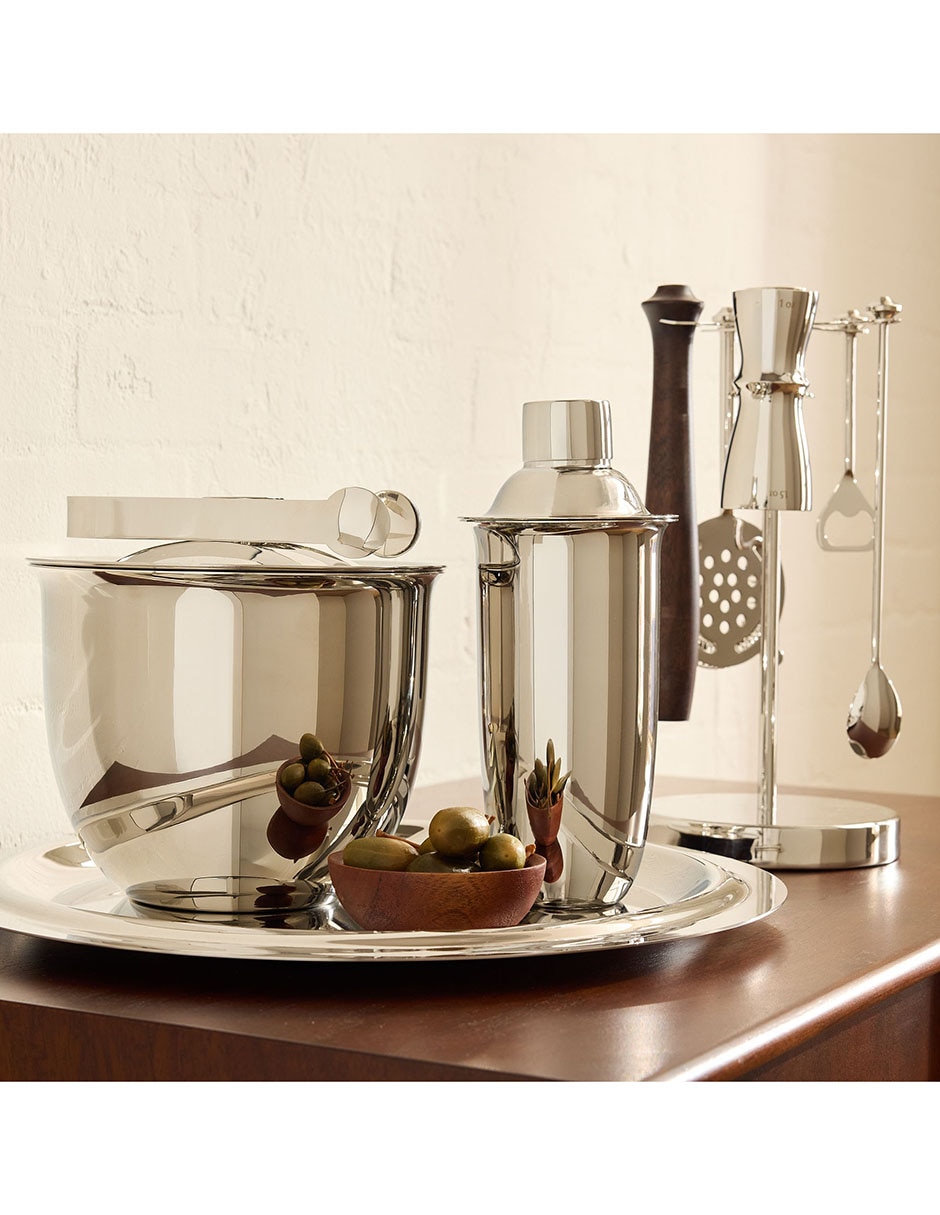 Shaker Juliana Barware de acero inoxidable