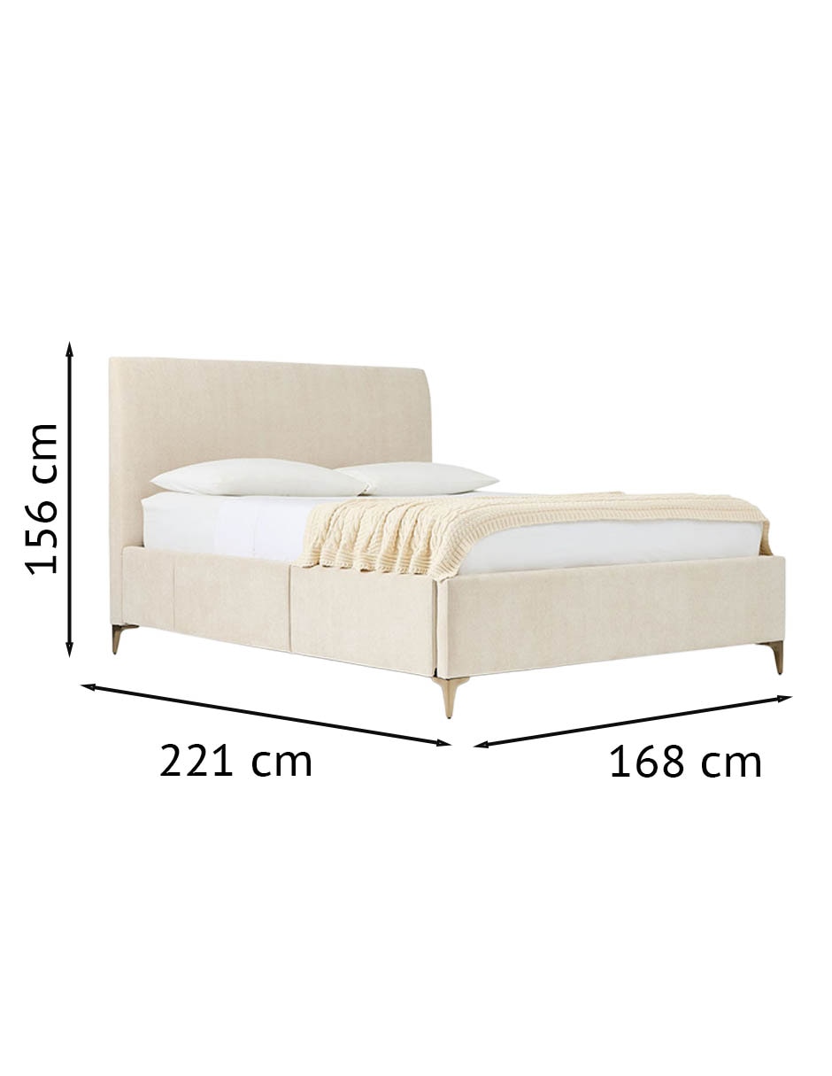 Cama andes de madera queen size 9