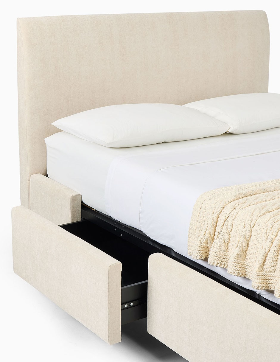 Cama andes de madera queen size 5