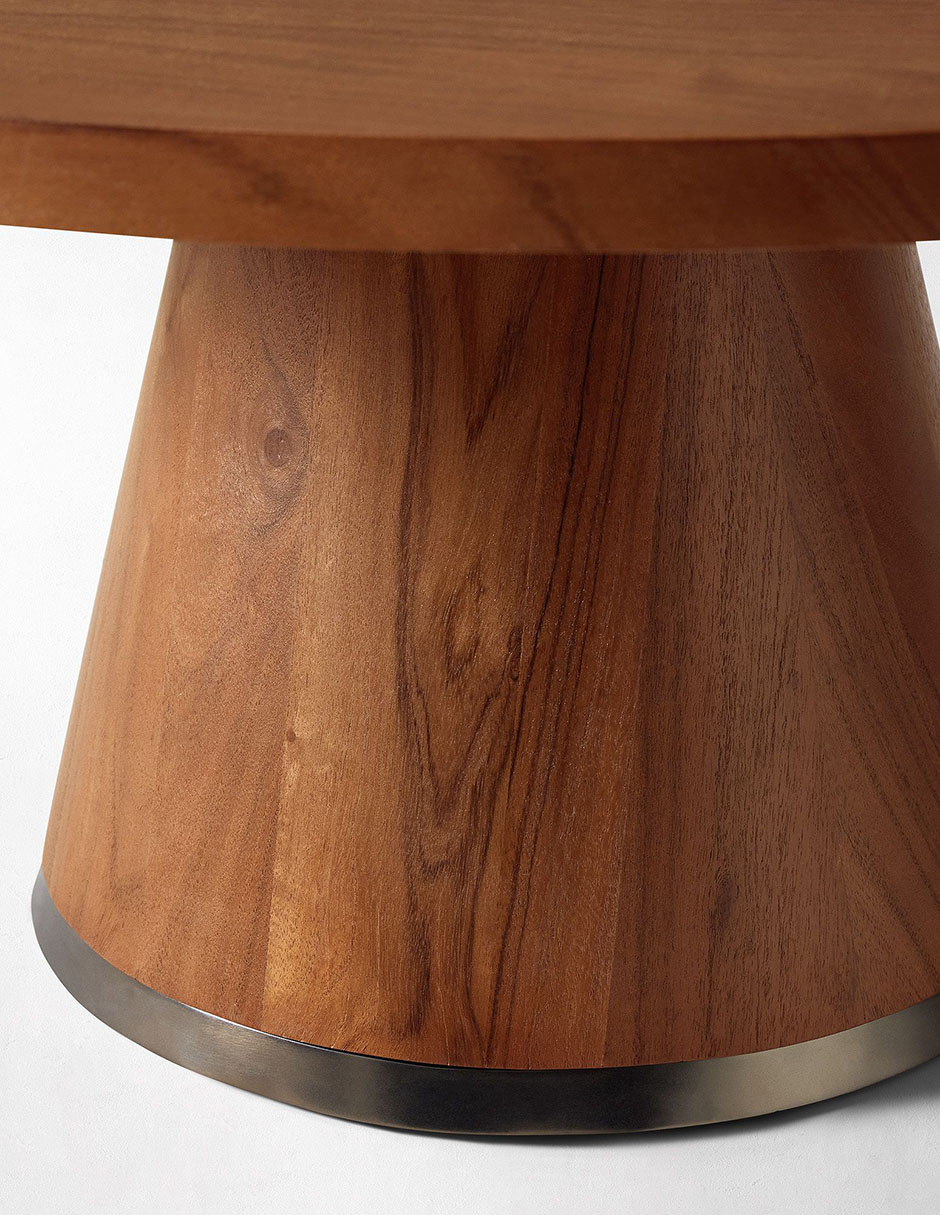 Mesa de centro Aubin de madera 4