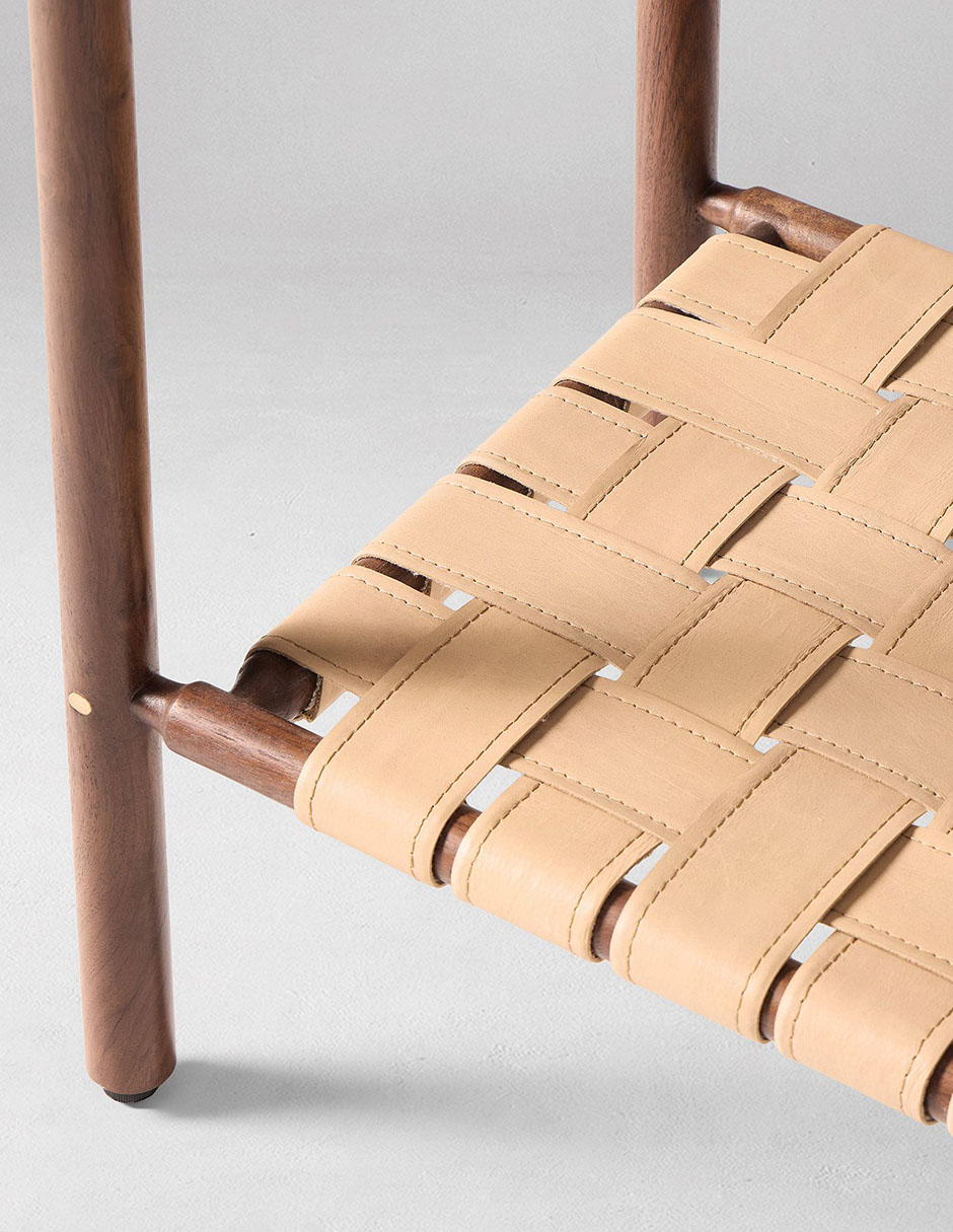 Consola Aniya de madera acacia 7