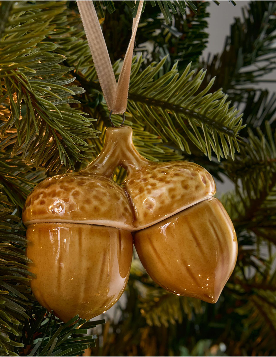 Ornamento Navidad bellota Artisan