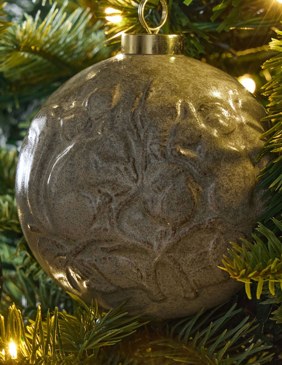 Ornamento Navidad redondo Artisan 2